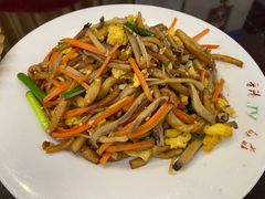 木须炒拨鱼-晋阳饭庄(虎坊桥店)