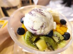 鲜果优酪雪（蓝莓）-满记甜品(王府井北京市百货大楼店)