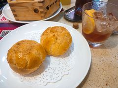 迷你榴莲菠萝包-明腾壹间茶餐厅(新都会花园广场店)