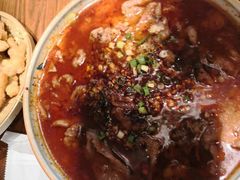 水煮肉片（猪肉）-川人百味(金安中央大街店)