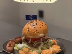 牛肉汉堡-柔心·y91·汉堡(汉堡·恒隆店)