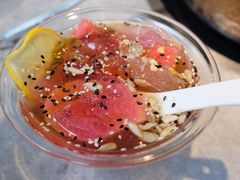 玫瑰冰粉-野山舂·贵州现舂酸汤牛肉(民生路店)