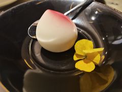 福桃杏仁豆腐-范家小馆·烤鸭新京菜(金融街店)