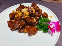 金蒜子牛肉粒-润泽园饭庄(中山路店)