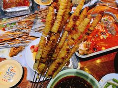 烤玉米-马路牙子地桌烤肉(工体店)