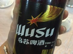 乌苏黑啤-布尔津河堤夜市