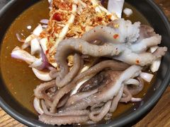 泡菜煎八爪鱼-烧货·活海鲜炭烧(湖滨商业街店)