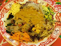 东北大拉皮-闯关东东北农家菜(崂山石老人店)