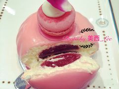 玫瑰草莓芝士蛋糕-PAUL LAFAYET 法式甜品(深圳湾万象城店)