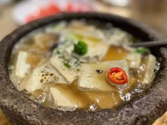 自制石锅豆腐-羊之道草原味道清真餐厅(番禺店)