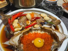 -草家酱蟹炭火烤肉店(珲春南路二店)