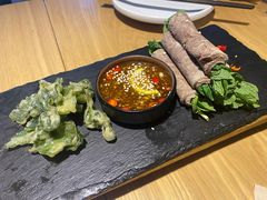 薄荷牛肉卷-壹霖·洱语云南菜(方恒国际店)