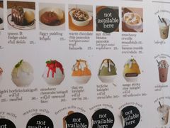菜单-After You Dessert Cafe(CENTRALWORLD)