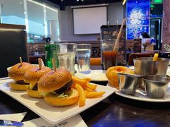 牛肉迷你汉堡-bluefrog蓝蛙(皇庭广场店)