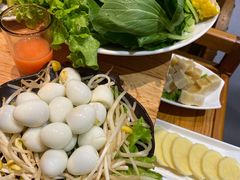 蔬菜拼盘-草原塞蛮羊火锅城(港湾店)