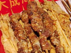 烤羊肉串-大成海鲜烧烤·海鲜粥(长寿路店)