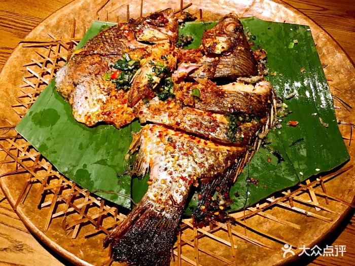 彩泥·云南菜-梯田餐厅(百联世茂南京东路店)傣家烤罗非鱼图片 - 第59