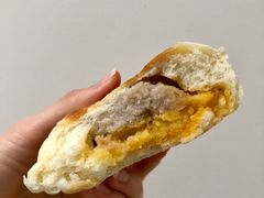 芋泥咸蛋黄米面包-喜茶(上海五角场万达店)