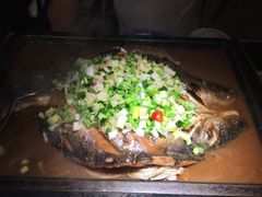 -探鱼·鲜青椒爽麻烤鱼(广州花都来又来店)