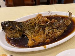 罾蹦鲤鱼-奥华餐厅·老张记(台基厂店)