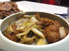 白菜烧面筋-京味民福烤鸭店(建设四马路店)