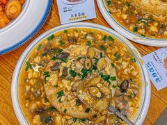 -东来菜馆•手抓海鲜家常菜•海鲜锅贴(鸽子窝店)
