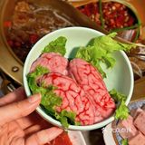 藏在居民区里的重庆火锅店，蒜里甜牛肉串爱了‼️