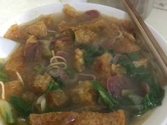 香肠面-老太皮肚面