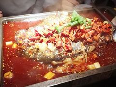 -探鱼·鲜青椒爽麻烤鱼(番禺万达店)