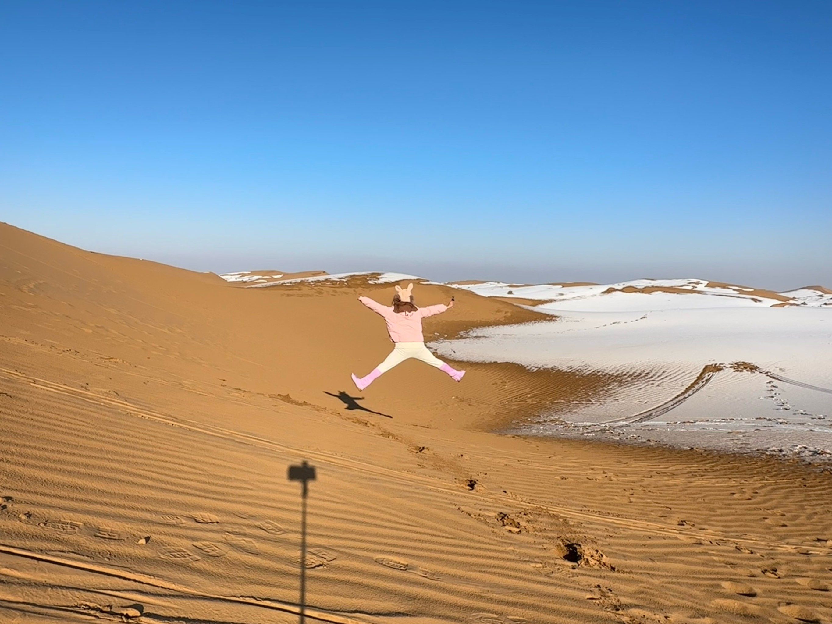 中卫沙坡头之滑沙