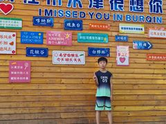 -布尔津河堤夜市