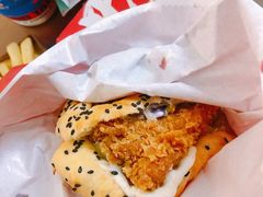 香辣鸡腿中国汉堡-塔斯汀中国汉堡(凯泽雅园店)