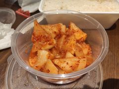 爽口萝卜-万和春排骨砂锅米饭(新业广场店)