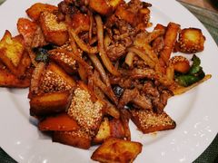 馕丁炒肉-新疆巴州金丝特餐厅(大钟寺店)