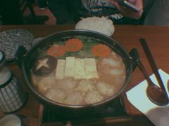 鸡肉丸子味增火锅-铃木食堂(帽儿胡同店)