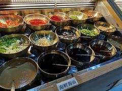 自助调料区-火炉火自助餐(枫蓝国际店)