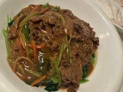 芥兰炒牛肉-潮人姐妹轩(海宁路店)