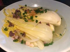 风味干贝蒸娃娃菜-杭百味·大众精选杭帮菜(西湖音乐喷泉店)