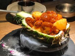 菠萝咕噜猴头菇-水木苼 蔬食料理