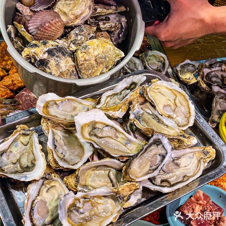 团建聚餐就去这家自助吧‼️生蚝烤肉不限量