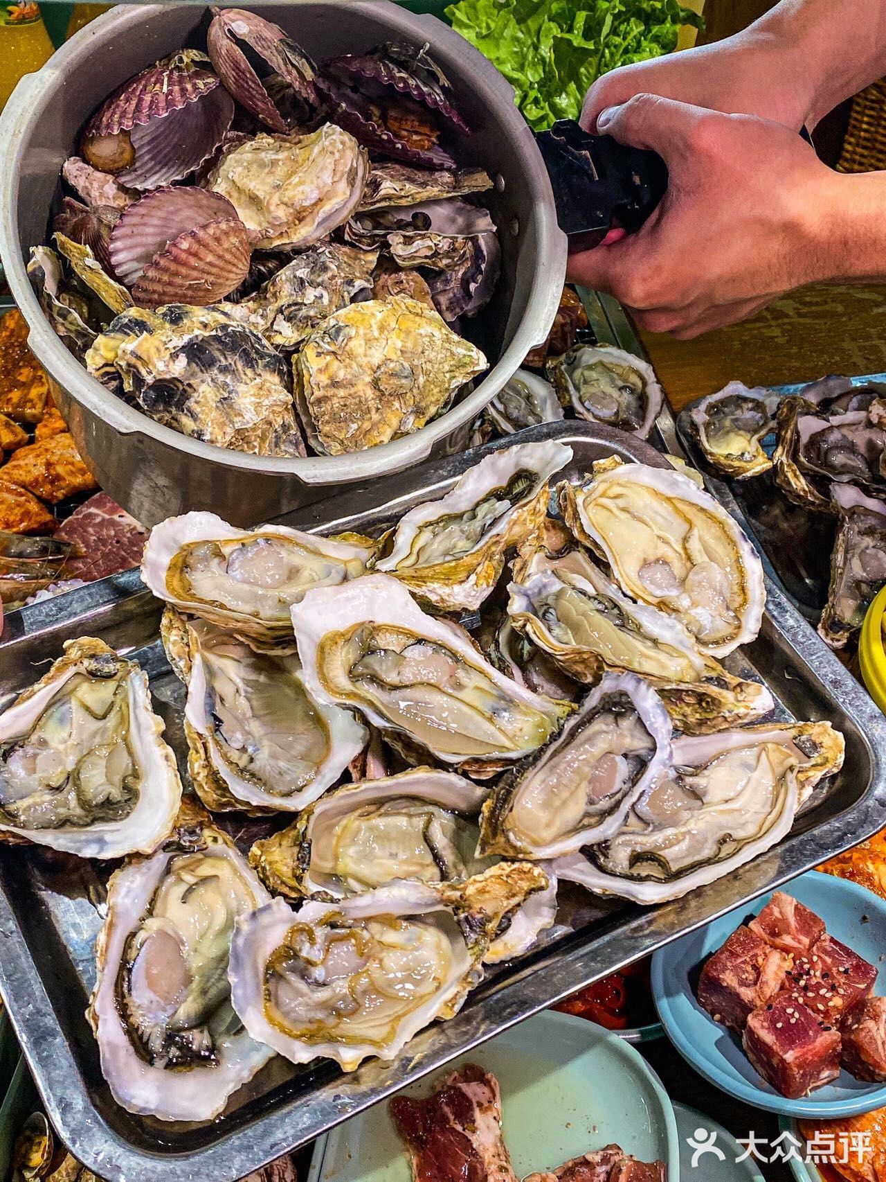 团建聚餐就去这家自助吧‼️生蚝烤肉不限量