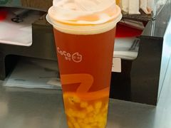 黄桃百香红茶-CoCo都可(金狮店)