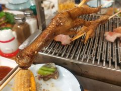 炭烤甜玉米-欢乐牧人蒙古炭烤羊腿(四平路店)