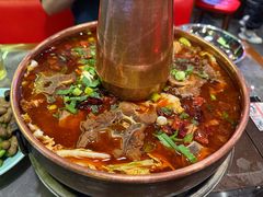 羊蝎子锅底-曹胖子龙虾馆(黄桦路店)
