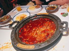 -爱你您·自家鱼塘·活水喷泉鱼火锅(八里店)