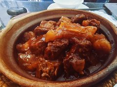 牛腩牛筋萝卜煲-熠盛粤味·顺德桑拿鸡(永康路店)
