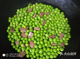 ️家里有火腿，就做了道菜---火腿炒甜豆