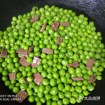 ️家里有火腿，就做了道菜---火腿炒甜豆