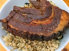 老板娘店的走油肉赞-谈灵农家柴爿菜饭