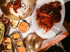 -草家酱蟹炭火烤肉店(珲春南路一店)